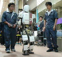 wabian-2r - робот-гуманоид, умеющий правильно ходить