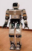 корейский двуногий робот весом в 55 килограммов